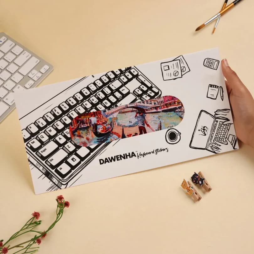 Keyboard Stickers Winslow Homer