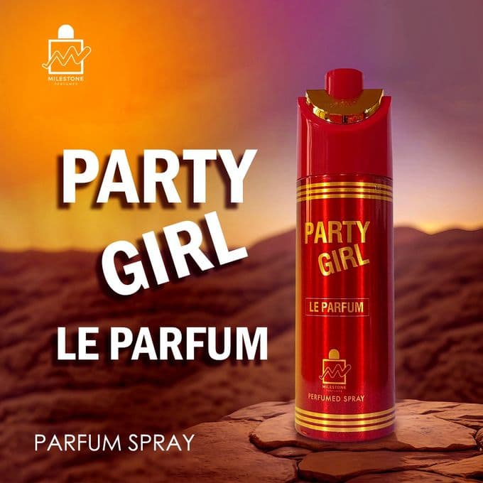 Milestone Party Girl Le Parfum Body Spray For Women 200ml