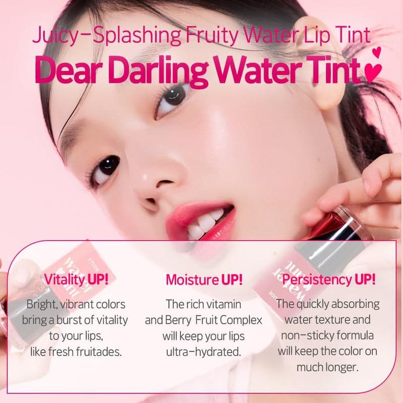 Etude House Dear Darling Water Tint 01 Strawberry