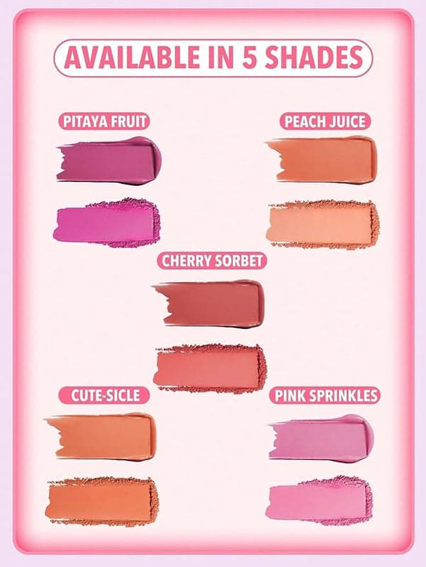 Sheglam Cheek 2 Cheek Blush Duo Cute-Sicle 8.3g