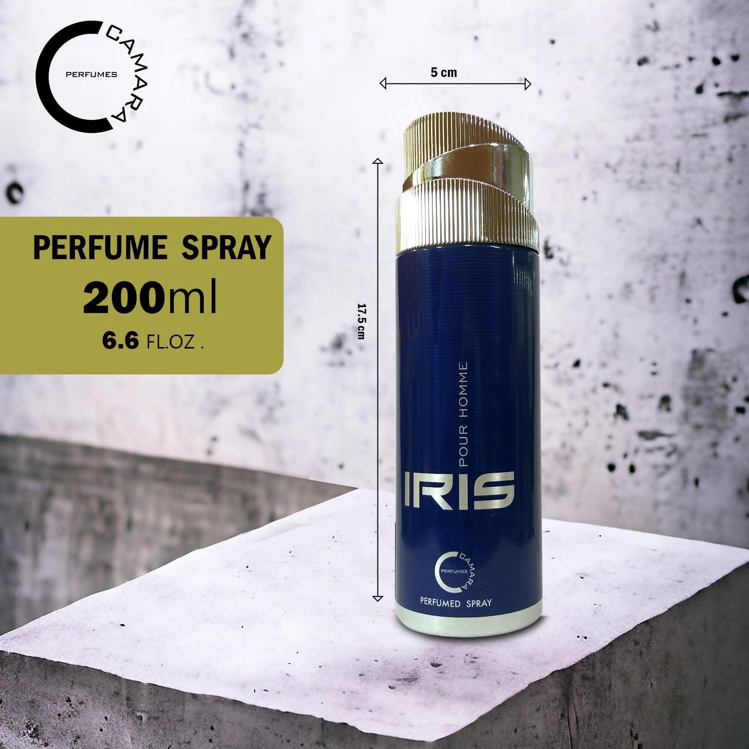 Camara Iris Pour Homme Body Spray 200ml