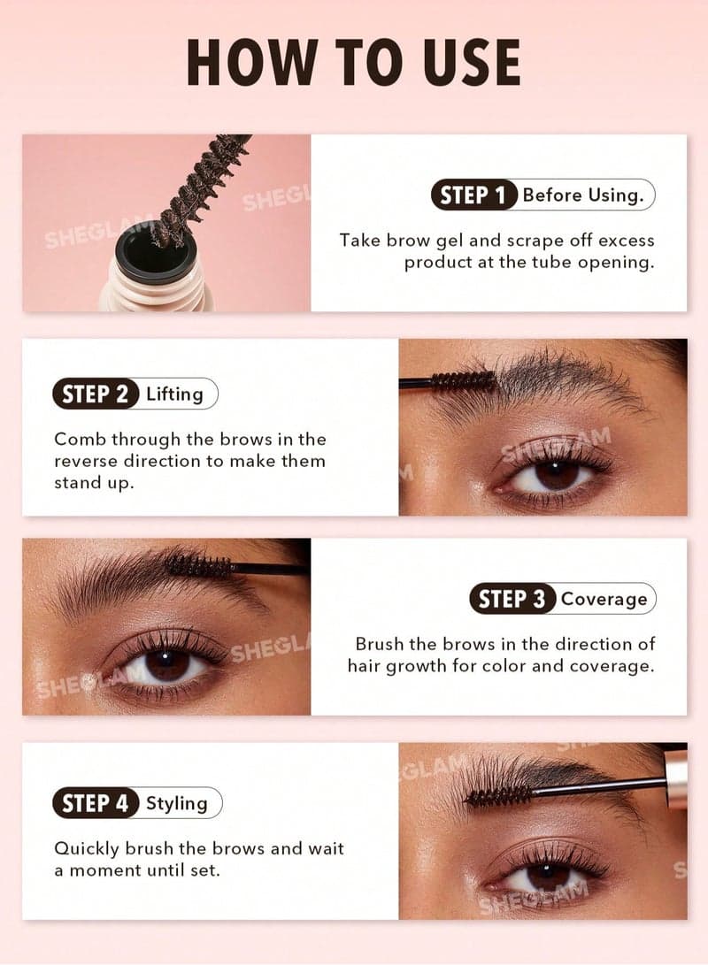 SHEGLAM HOLD EM UP TINTED BROW GEL-ESPRESSO 6G