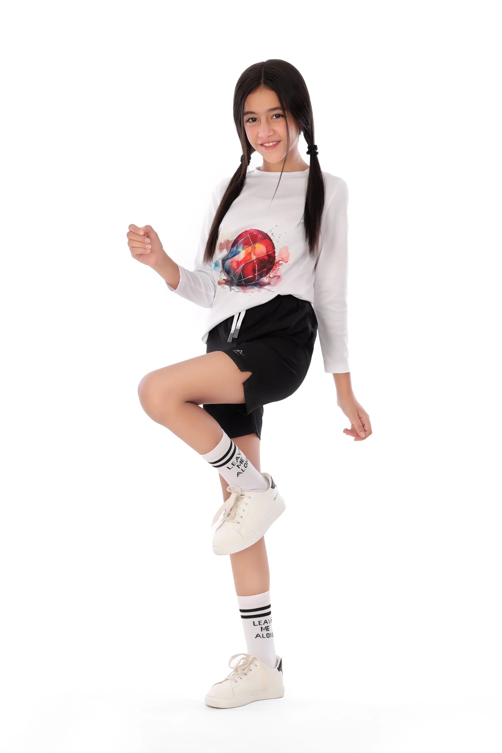 White Handball T-Shirt 0059-GR