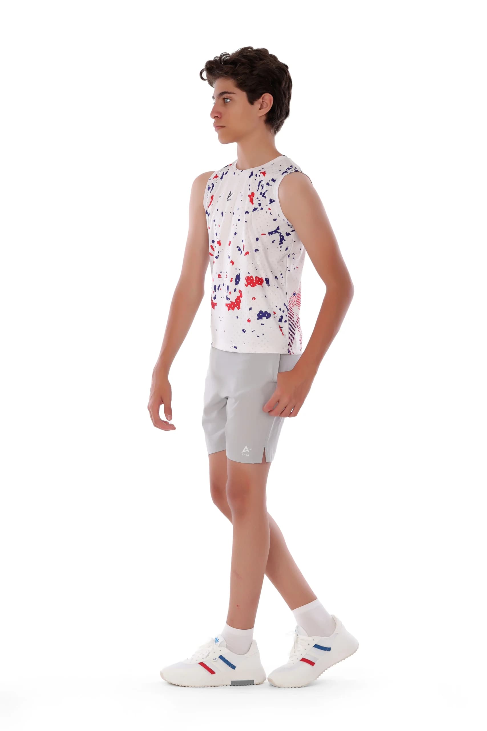 Boys Colorful Sleeveless Volleyball T-shirt Breathable, Comfortable Design