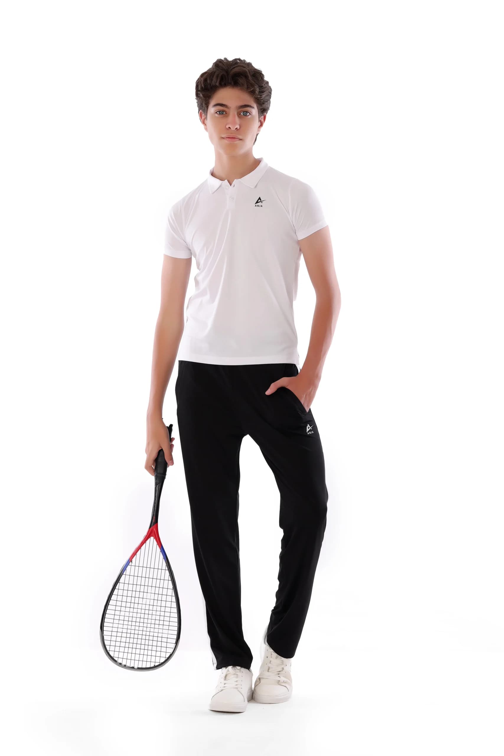 Boys White Polo Shirt Comfortable, Breathable Design