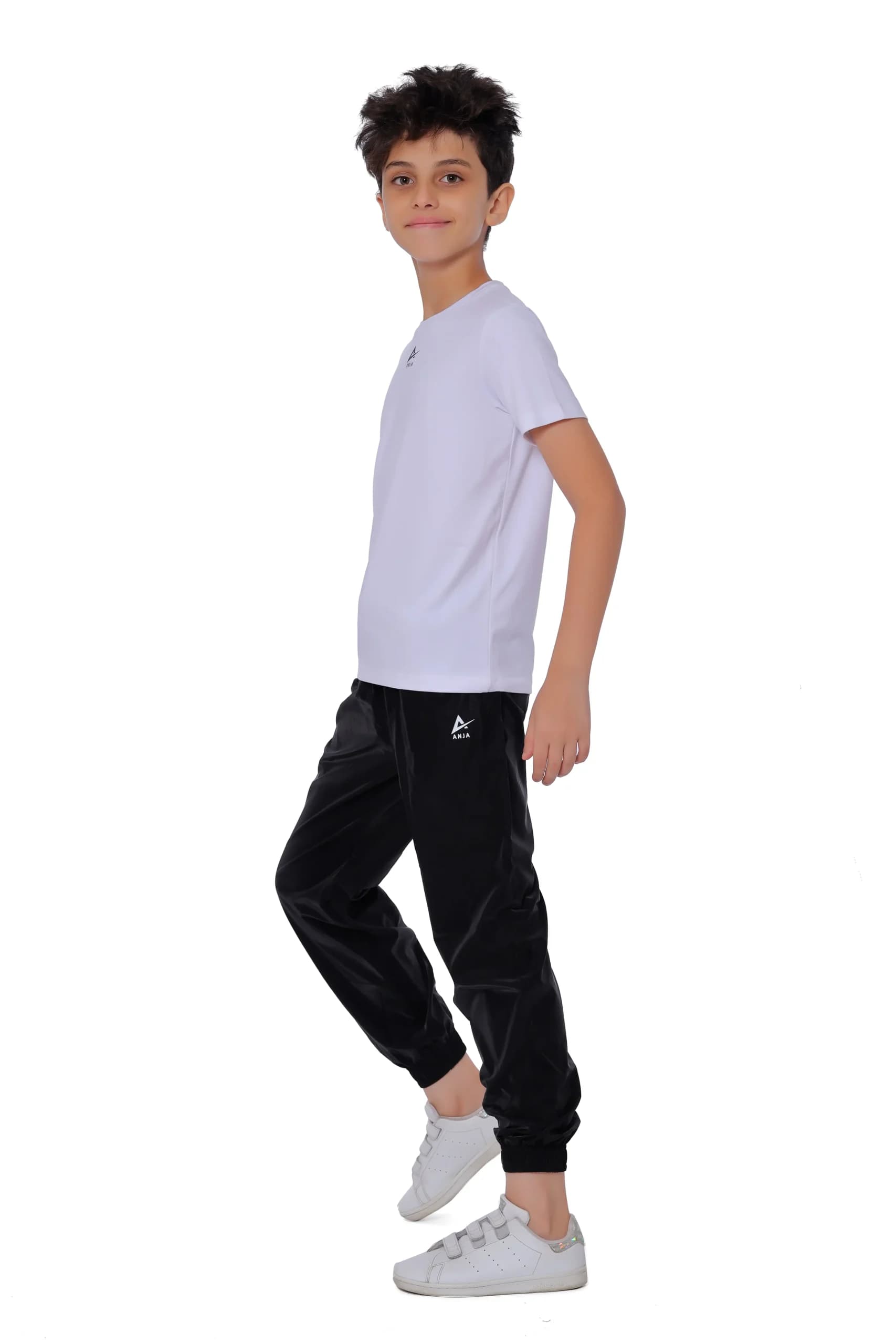 Boys Black Sports Pants Comfortable