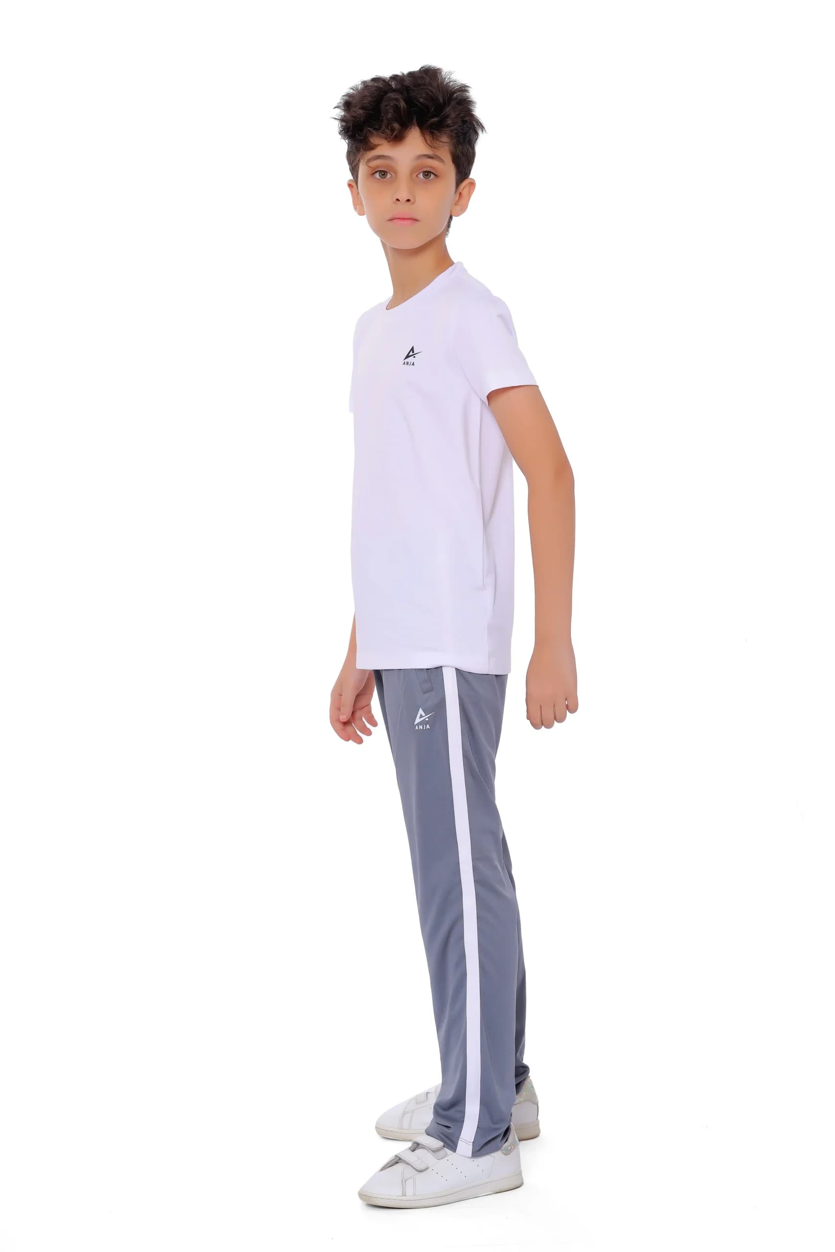 Boys Grey Sports Pants Comfortable, Versatile Design