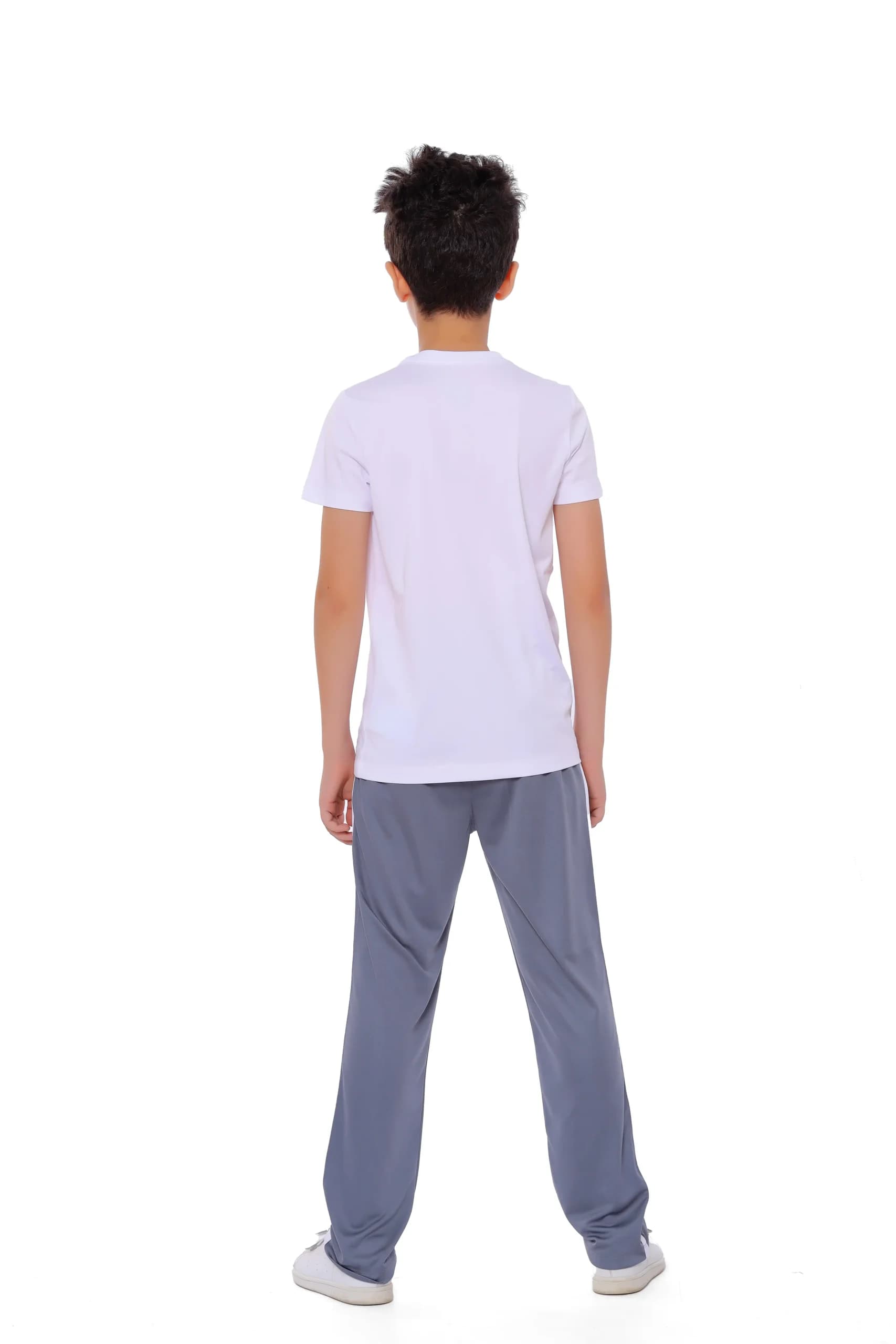Boys Grey Sports Pants Comfortable, Versatile Design