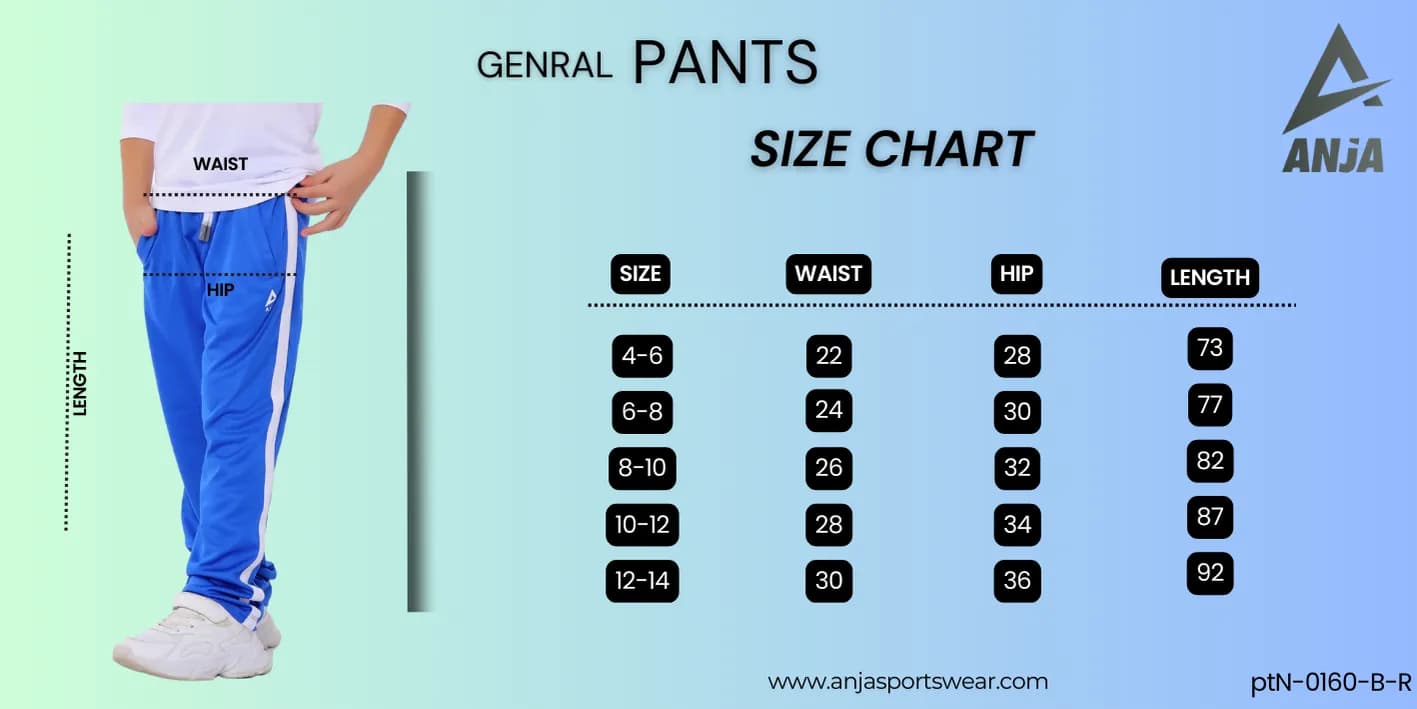 Boys Blue Sports Pants Comfortable, Versatile Design