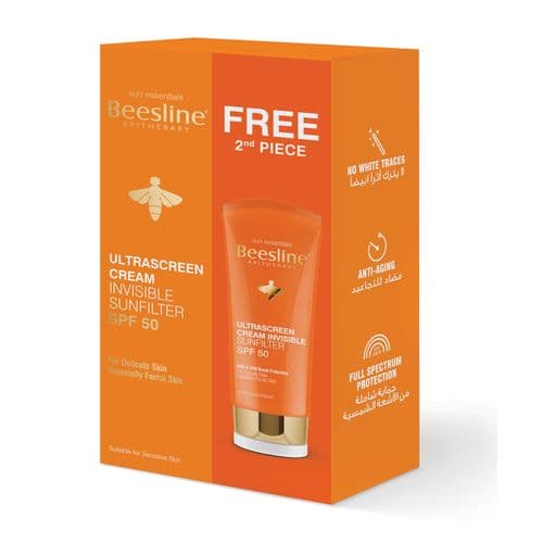 Beesline Ultra Screen Cream Invisible Sun Filter SPF 50 260ml