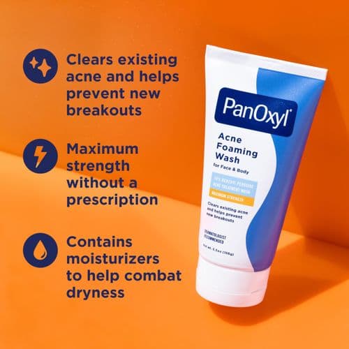 PanOxyl Ance Foaming Wash 10 Benzoyl Peroxide Ance Treatment Wash 156g
