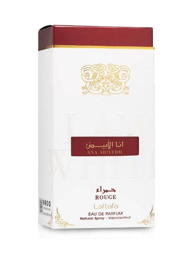 Lattafa Ana Abiyedh Rouge Eau De Perfume 60ml