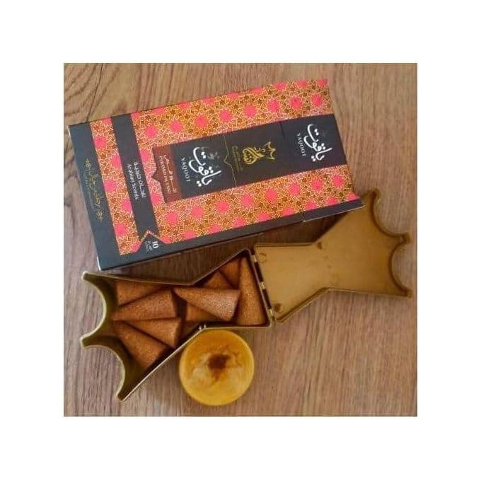 Ansaam Incense Ansam Kahrman & Yaqoot Cones Package - 2 Packet 10 Pcs