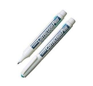 Uni Corrector Pen - Metal Tip - 2 Pcs