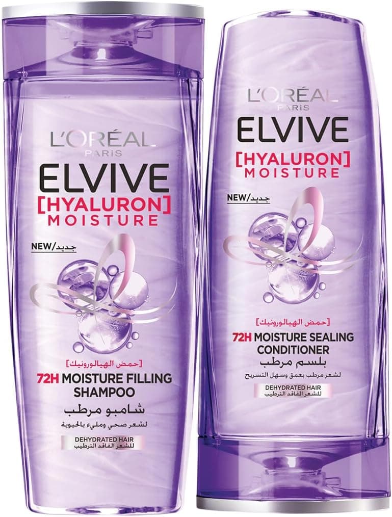 LOreal Paris Elvive Hyaluron Moisture Shampoo 600 Conditioner 360 ML