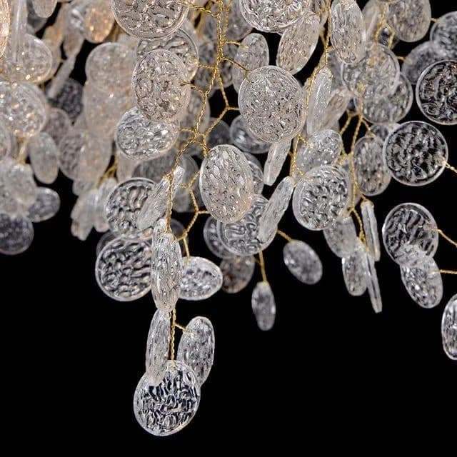 Oval crystal chandelier code 622