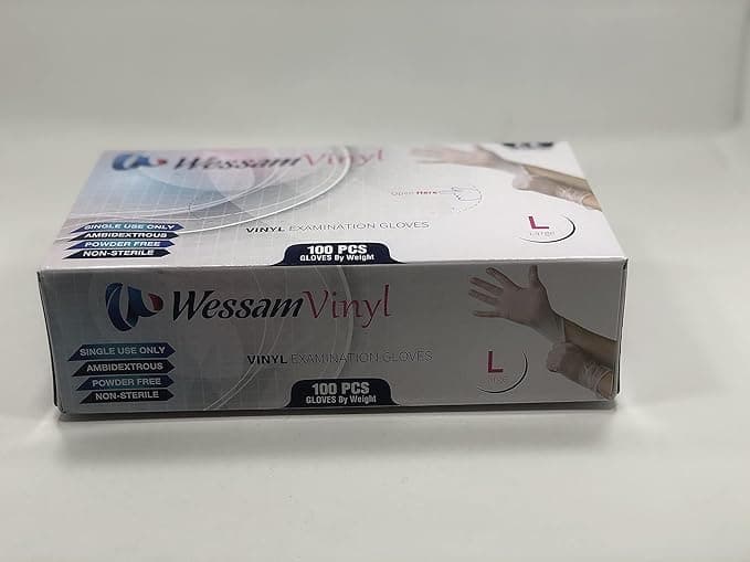 Wessam Disposable Gloves - 100 Pieces