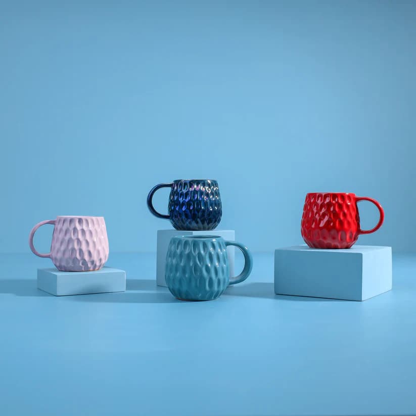 Cloudy Pottery Mug