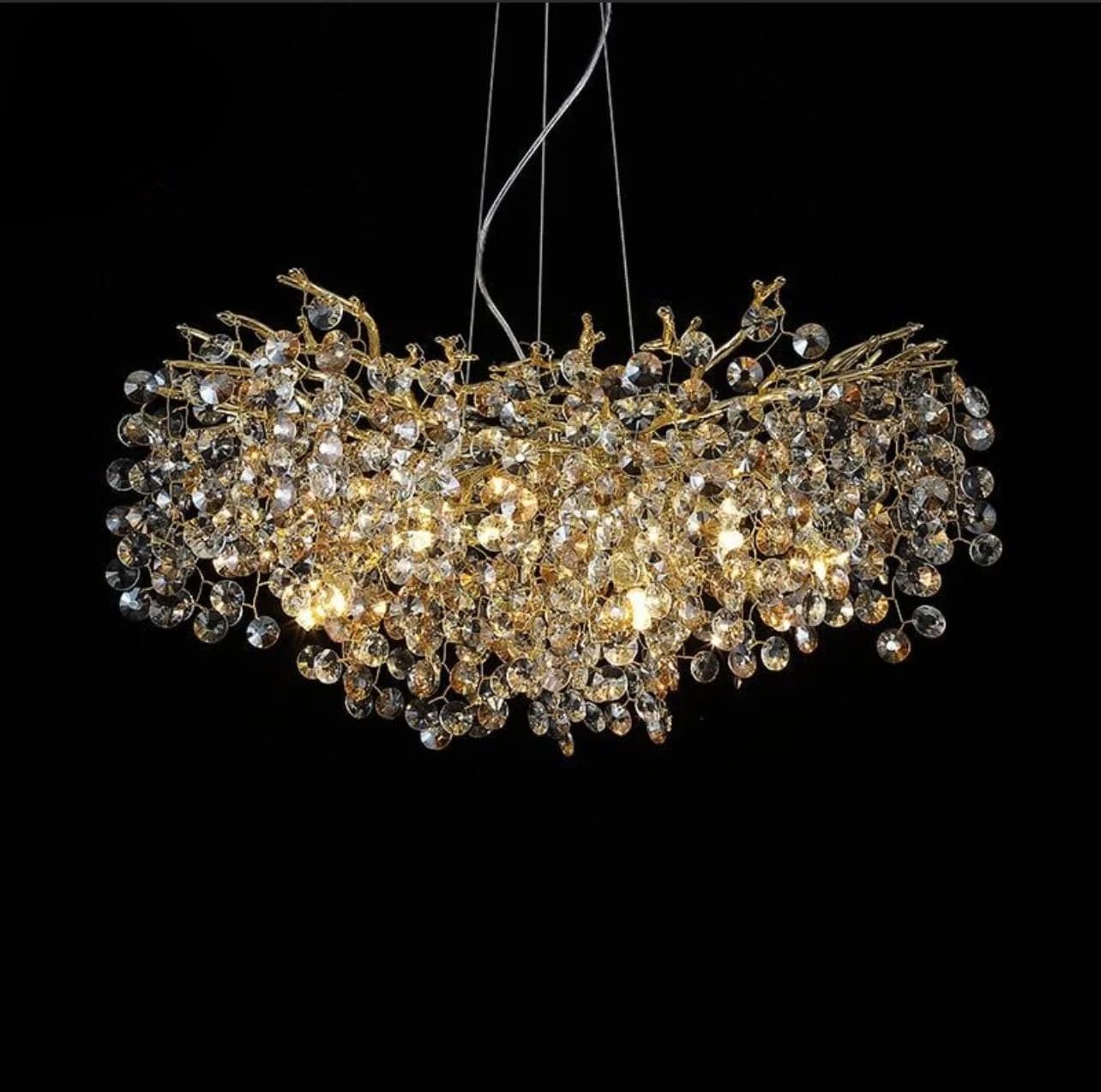 Crystal ceiling lamp code 008