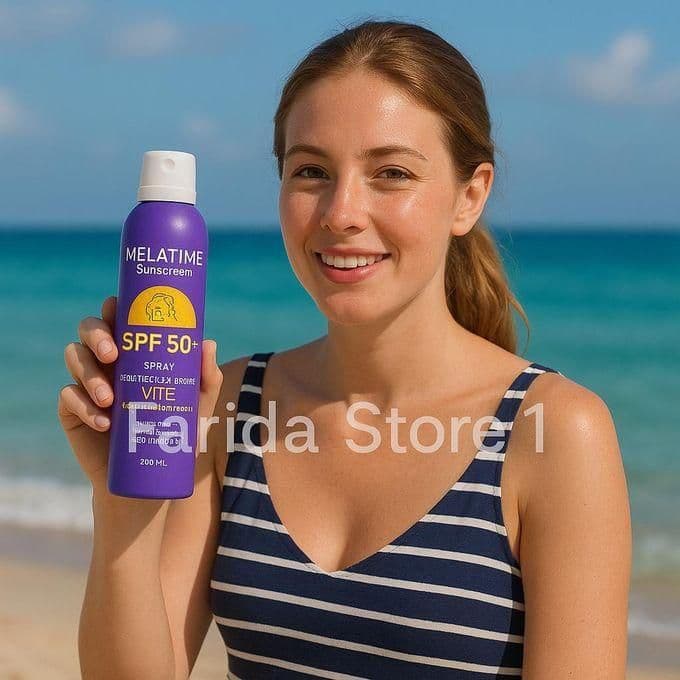 MELATIME Melatime Sunscreen Spray SPF 50 with Green Tea Leaf