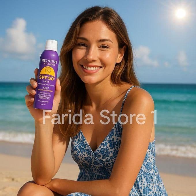 MELATIME Melatime Sunscreen Spray SPF 50 with Green Tea Leaf