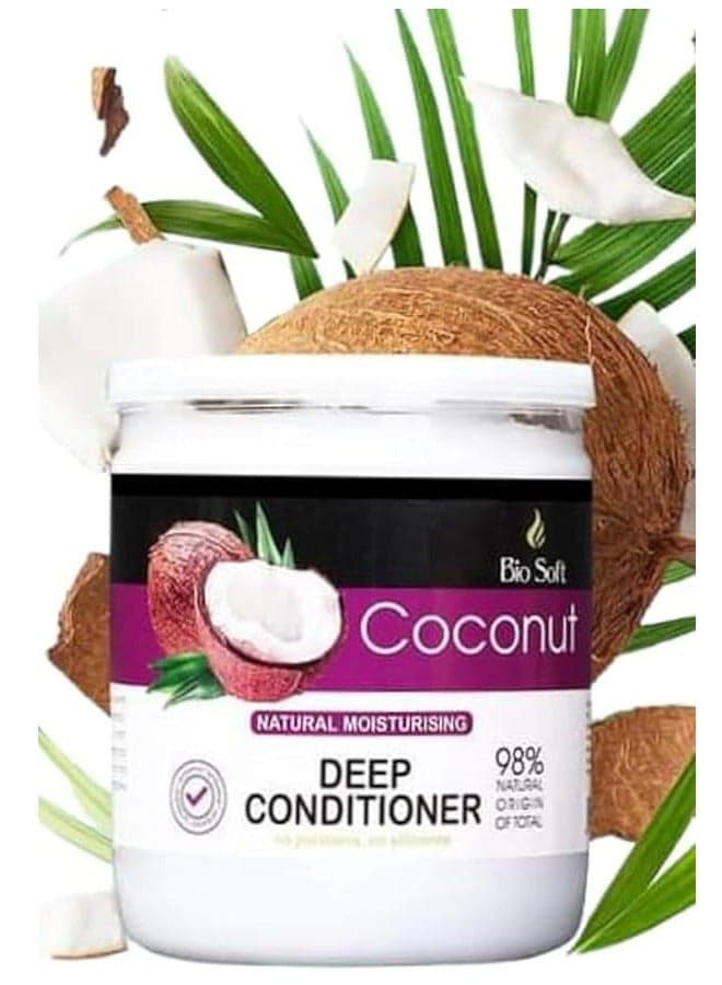 Bio Soft Deep Moisturizing Conditioner with Coconut Butter Natural Power to Nour