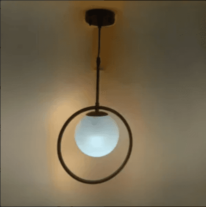 Round Pendant Black Code260