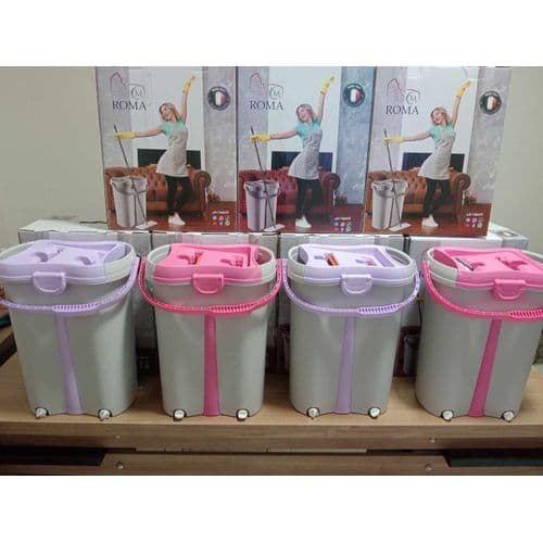 Roma Flat Smart Mop & Bucket