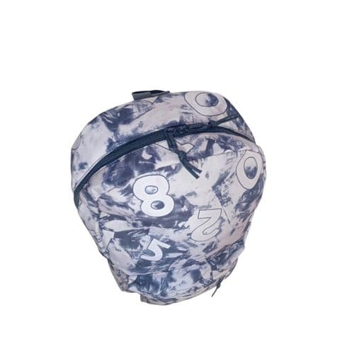 Youthful Backpack with Stylish Number Print