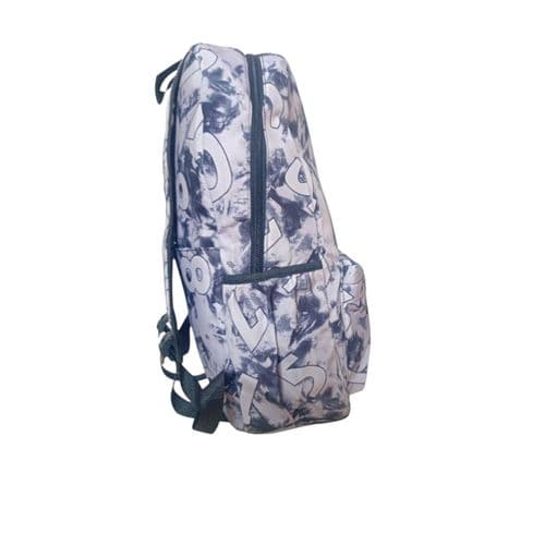 Youthful Backpack with Stylish Number Print