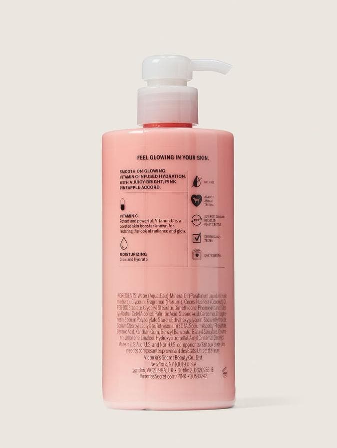 Pink Coco Pineapple Glow Boosting Body Lotion 414ml