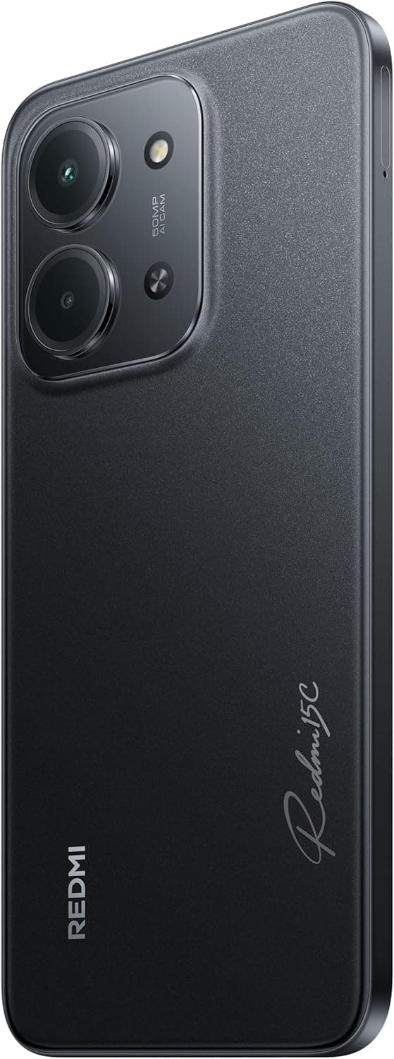 XIAOMI Redmi 15C Dual Sim 256GB, 8GB Ram, 4G Midnight Black