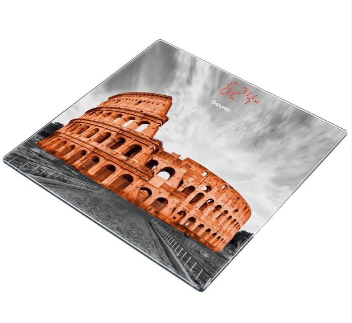 Glass bathroom scale GS 215 Rome