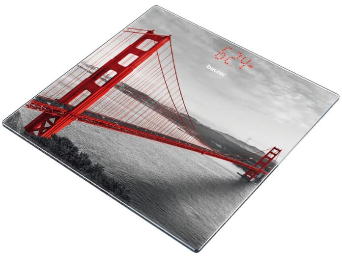 Glass bathroom scale GS 215 San Francisco