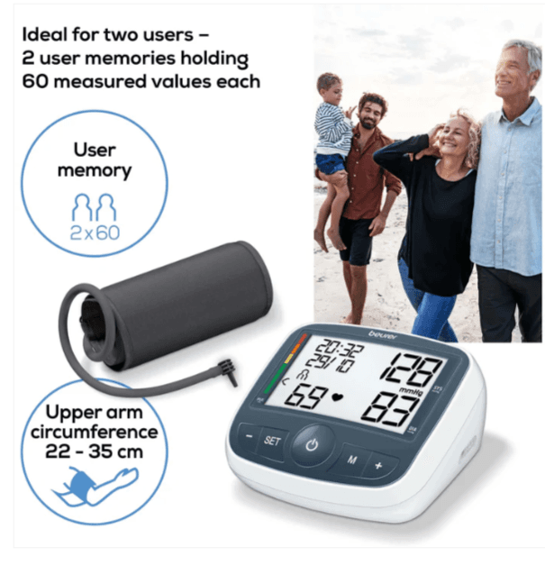 Upper arm blood pressure monitor BM 40 adapter