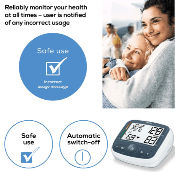 Upper arm blood pressure monitor BM 40 adapter