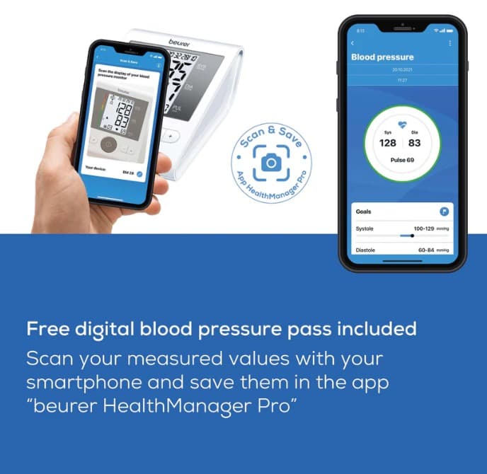 Upper arm blood pressure monitor BM 28 adapter
