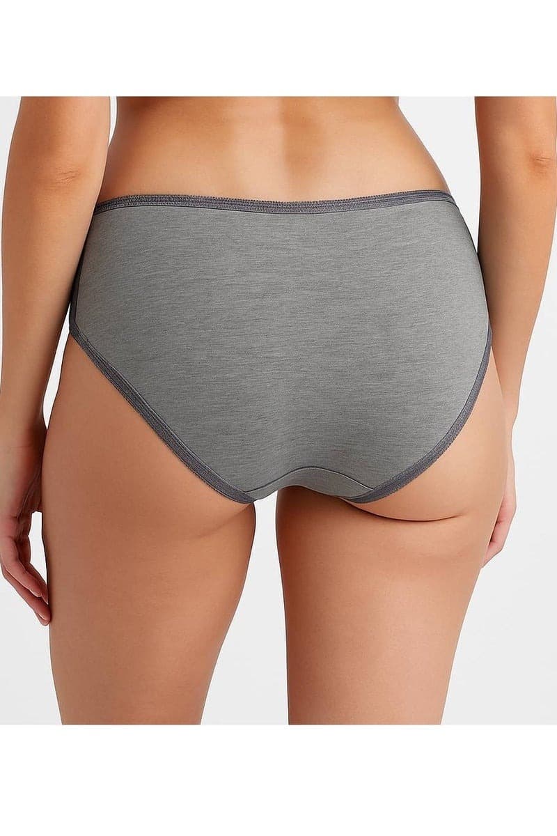 Womens Bikini Briefs with Cartoon Print Single Pack, Soft Cotton Underwear with