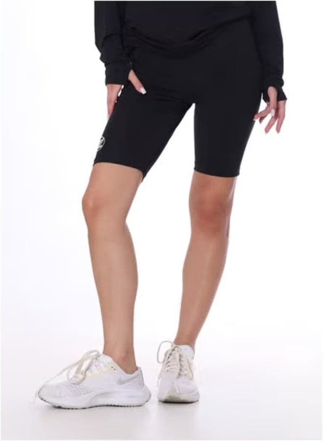 Black sports shorts