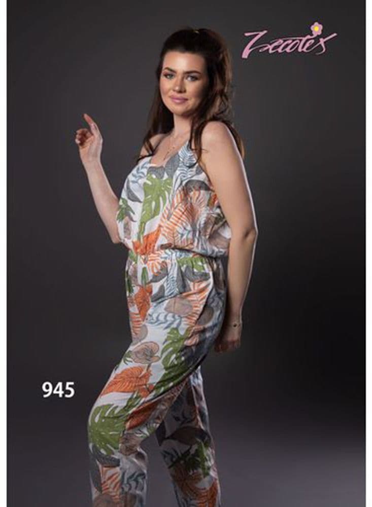 Soft viscose jumpsuit