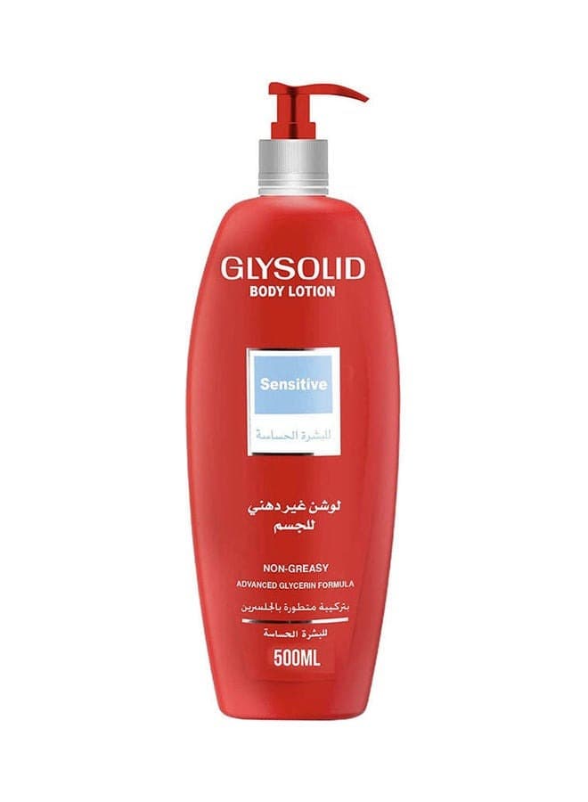 Body lotion for sensitive skin, red, 500 ml