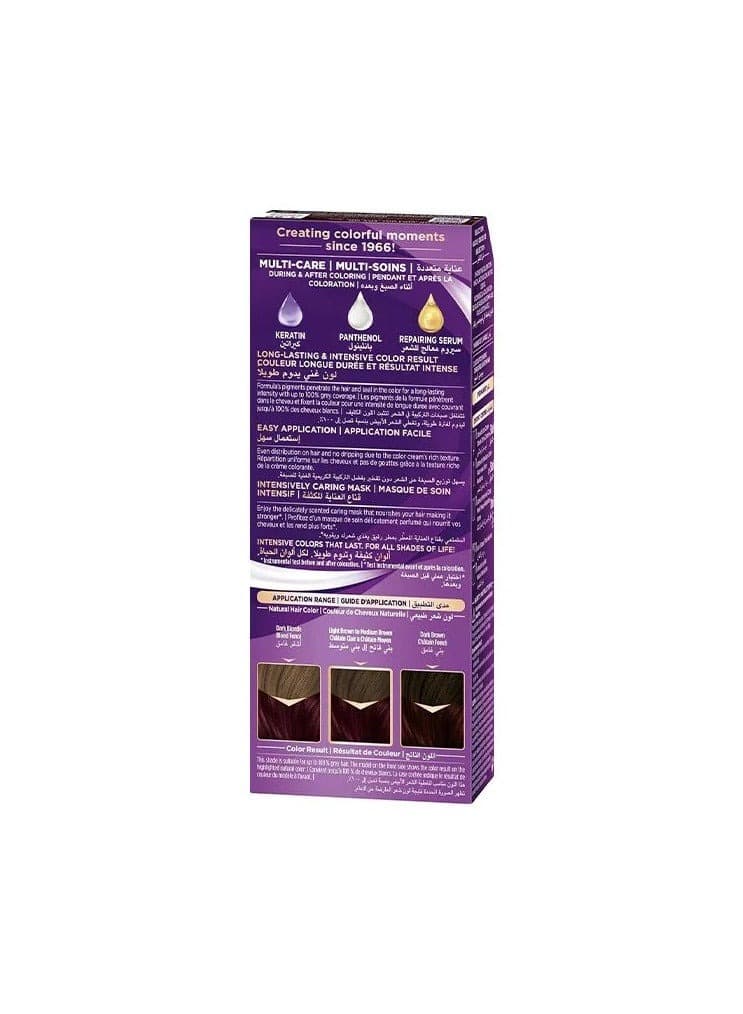 Palette Hair Dye Rich Cream Color 4-89 Deep Eggplant