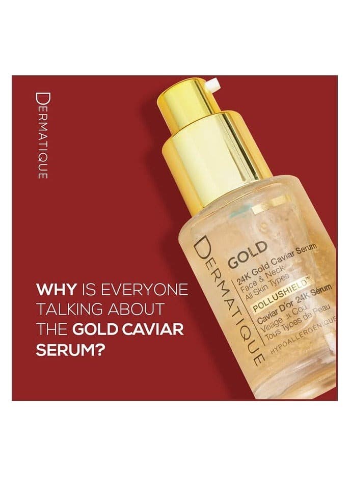 Dermatique 24K Gold Caviar Face & Neck Serum 30 ML