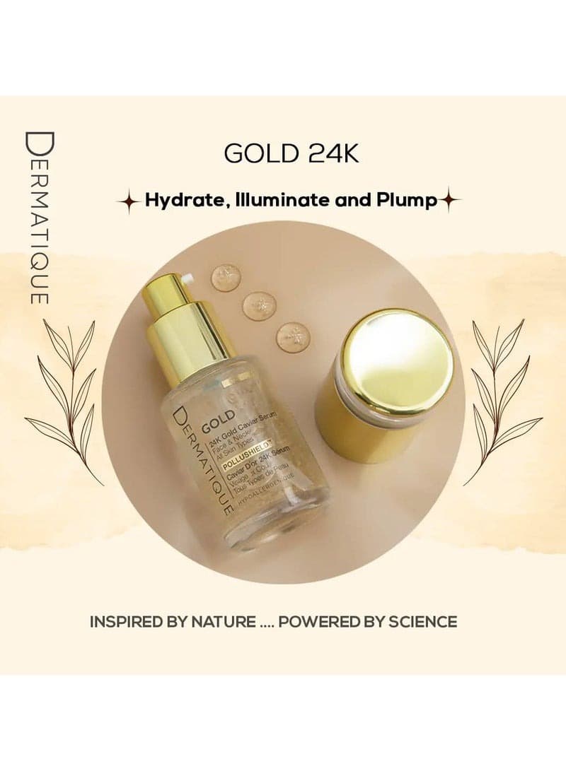 Dermatique 24K Gold Caviar Face & Neck Serum 30 ML