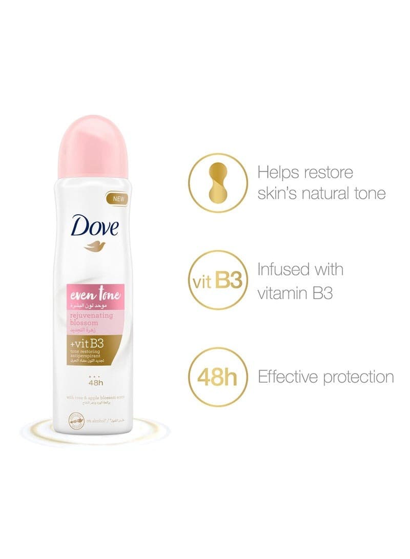 DOVE SPRAY EVENTONE VIT B3 150 ML