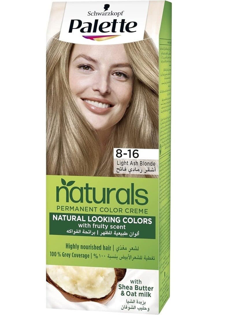 Palette Hair Dye Rich Cream Color 8-16 Light Ash Blonde