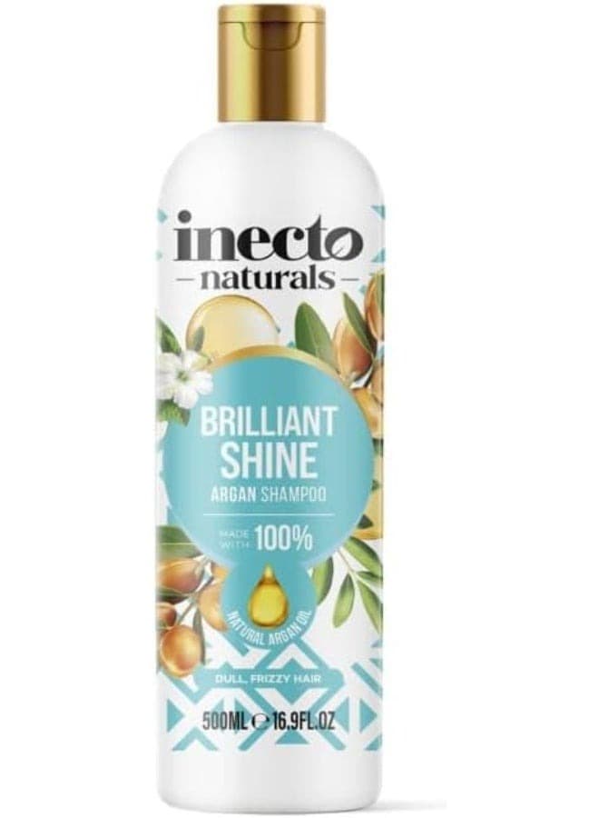 INECTO Natural Brilliant Shine Argan Shampoo 500 ML