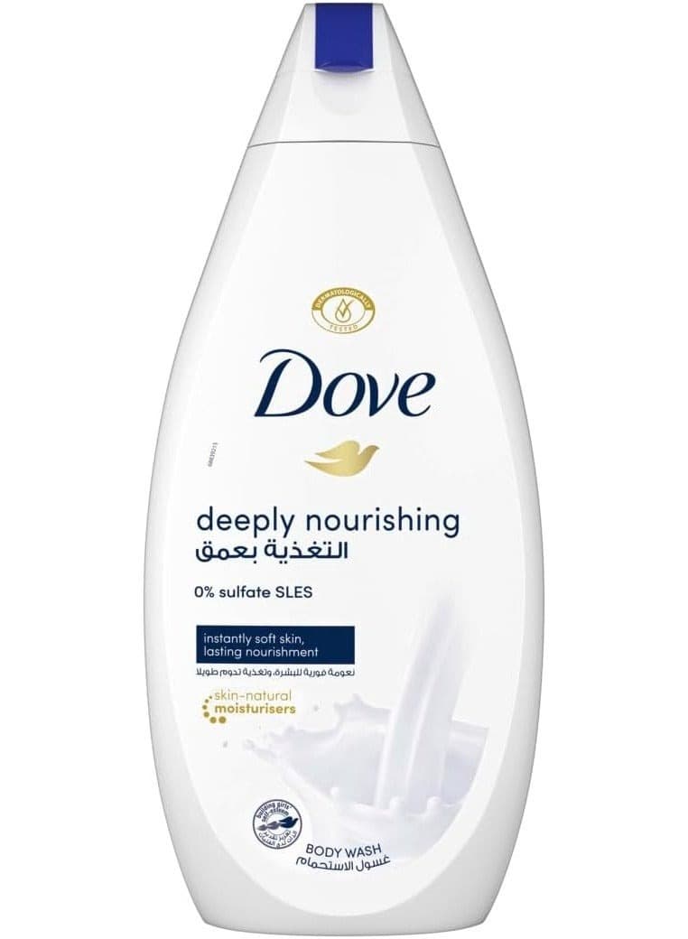 Dove Shower Gel deeply nourishing Body Wash 500 ML