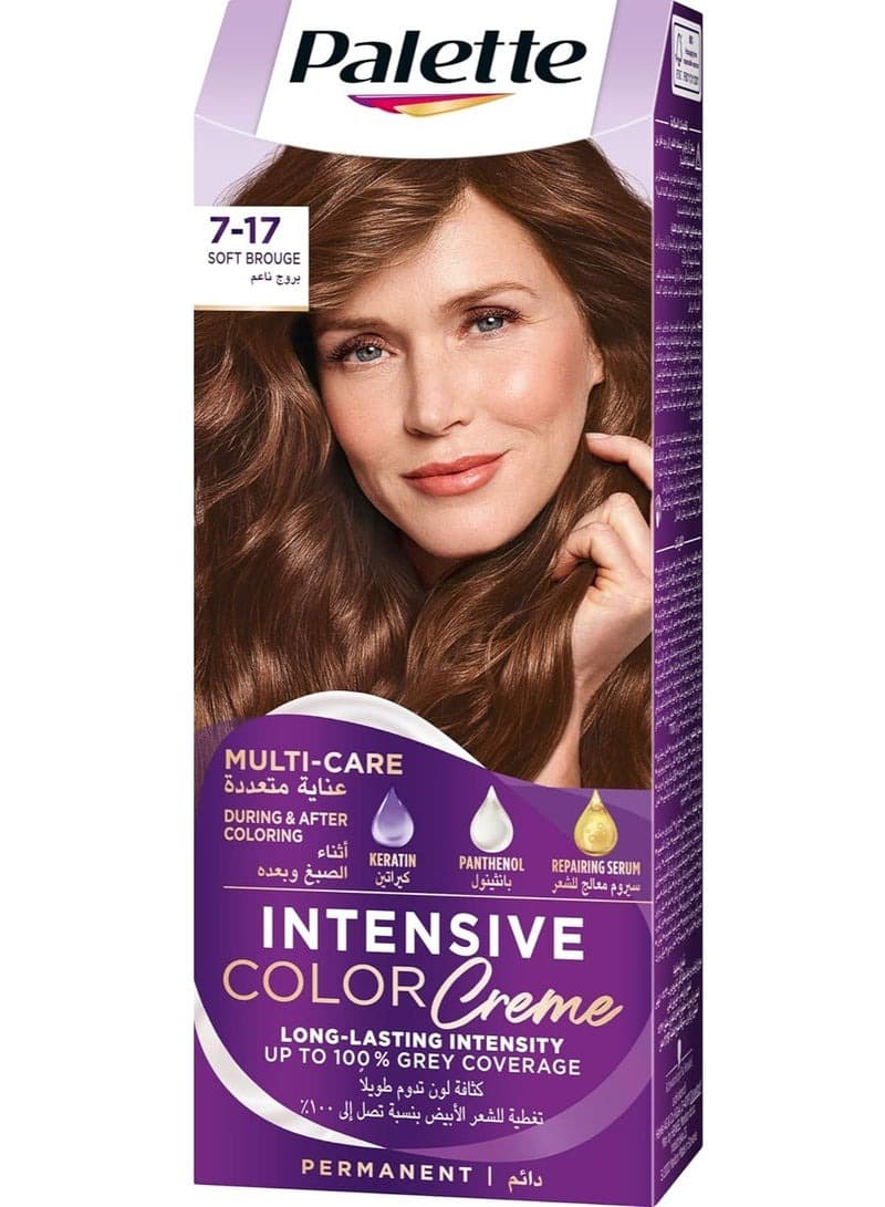 Palette Intensive Hair Color Cream 7-17 Soft Brouge