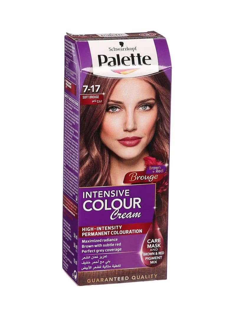 Palette Intensive Hair Color Cream 7-17 Soft Brouge